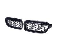 Centre Grille Calandre Avant Pour Série 3 Pour F30 Pour F31 Pour F35 325xi 320i 325i 325i 328i 330i 13-19 Voiture Calandre Avant Chromée Racing Grill(Gloss Black)