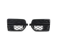 Centre Grille Grille Calandre Pour Land Pour Rover Pour Discovery 4 LR4 2010 2011 2012 2013 2014 2015 2016 2 Pièces ABS Noir Brillant Prise D'air De Voiture Garde-boue Grille Latérale Grille de pare-c