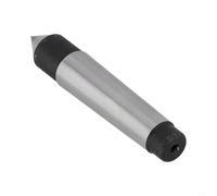 Centre mort conique 60 degrés MT1 MT2 MT3 MT4 pointe centre de tour en carbure pour perceuse, fraiseuse et meuleuse avec précision de 0,01 mm (MT2)