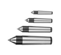 Centre mort solide en alliage conique Morse de haute précision for tours MT1/MT2/MT3/MT4 - Durable et facile à utiliser - 1 pièce(Mt3)
