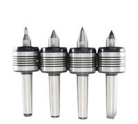 Centre rotatif haute précision MT2 MT3 MT4 MT5, centre rotatif à tête double cône standard for tourner 1 pièce(MT5 -H001 Alloy Tip)