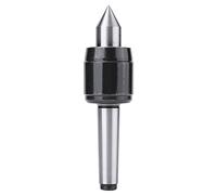 Centre rotatif MK2, outil central de tour, pointe en acier à 60 degrés avec roulements de vitesse pour tour CNC, anti-poussière pour une durabilité prolongée, compatible avec
