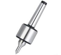 Centre sous tension avec triple roulement pour cône Morse pour outils de tour conçus pour un fonctionnement fluide dans les tâches CNC (MT3)