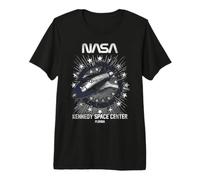 Centre Spatial Rocket Kennedy de la NASA T-Shirt Haut de Gamme