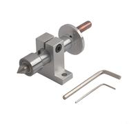 Centre tournant à double roulement pour mini machines de tour conçu pour une performance stable dans les projets de travail des métaux et du bois