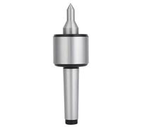 Centre Tournant MT3 pour Tour, Outil CNC Professionnel en Acier Carbone, Haute Précision 0.000197" avec Angle de Pointe 60°, Capacité de Charge Lourde 440 LBS pour Travail des Méta