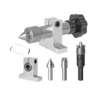 Centre tournant pour machine de tour Accessoires for machines-outils : contre-pointe rotative, tour, tambour de perçage(Set 9)