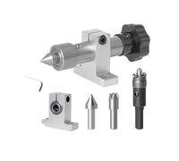 Centre tournant pour machine de tour Pointe arrière de tour, centre d'usinage Plum Blossom, petites pièces d'arbre de tour, centre tournant(Large thimble with s)