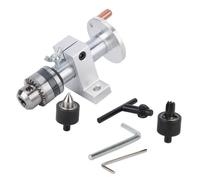 Centre tournant SURENHAP pour travail du bois et bricolage - Blanc - Avec clé pour Mini tour deco lit