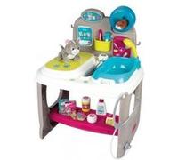 Centre veterinaire 18 accessoires et 2 peluches - clinique soins animaux - cabinet medical docteur - set jouet imitation et carte