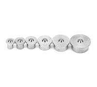 Centres de Goujon Point Central de Goujon Goujon en Bois et Points Centraux de Tenon 4mm à 12mm Jeu de Goupilles de Centrage de Forage Bouchons de Transfert 6pcs