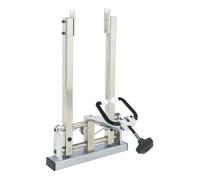 VAR Centreur de roues - pour atelier professionnel - 16-29 pouces - Argenté