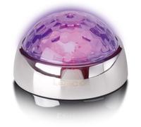 Stabilisateur vinyle avec effets lumineux RGB - Poids de pression pour platine vinyle de 250 g et boule disco en un TTA-080SI Chrome