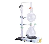 Centrifuger, Appareil de Distillation à vapeur d'huile essentielle de laboratoire de 2000ml, Kits de verrerie, distillateur d'eau, purificateur avec condenseur de poêle chaude