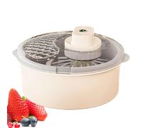 Centrifugeuse À Laitue - Panier Tournant Pour Aliments De Cuisine - Bol De Lavage Pour Fruits Et Légumes,pour la Préparation des Repas les Baies les Produits Alimentaires la Cuisine la Laitue la Salad