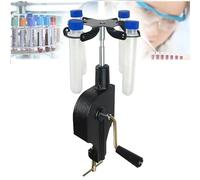 Centrifugeuse À Manivelle, 1800 Tr/min, Avec Support Pour Tubes À Essai En PP, Pour 4 Tubes À Centrifuger De 15 Ml, Peut Être Fixée Sur Une Table, Pour Des Expériences De Démonstration De Séparation