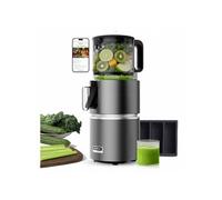 Centrifugeuse,Aiorber goulotte d'alimentation de 124 mm, centrifugeuse lente de 350 W, technologie de double broyage, traite les fruits et légumes