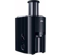 Centrifugeuse BRAUN J300 MultiQuick 3 - Noir - 2 vitesses - Réservoir a pulpe 2L - Systeme de pressage rapide Noir G