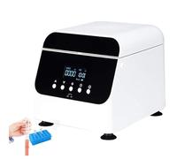 Centrifugeuse d'établi avec écran LCD, 4000 tr/min, faible vitesse avec affichage de la vitesse et du temps pour utilisation PRP, compatible avec les tubes à vide et à centrifugeuse