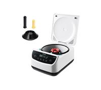 VEVOR Centrifugeuse électrique 100-1900 x g RC, machine centrifuge laboratoire avec rotor unique pour tubes de 2/5/10/15 ml, faible vitesse 500-4000 tr/min, avec minuterie, pour diverses expériences