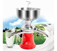 Centrifugeuse électrique pour lait, séparateur de crème de lait frais, machine professionnelle à écrémer la crème, 50 l/h, pour écrémer la crème et le lait écrémé à partir de lait cru ou entier.