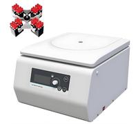 Centrifugeuse horizontale avec affichage numérique LED, vitesse réglable et minuterie pour applications de laboratoire