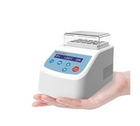 Centrifugeuse Incubateur thermostatique portatif de bain sec d'affichage numérique avec le bloc chauffant Équipement de laboratoire(With Block C 1.5ml)