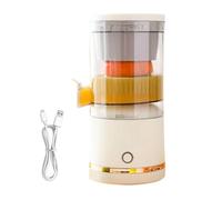Centrifugeuse pour agrumes électrique Récipient collecteur de jus 7,4 V | Presse-agrumes électrique Presse-agrumes avec récipient pour citron, lime, pamplemousse, orange et agrumes