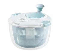 Centrifugeuse pour salade, centrifugeuse pour légumes avec passoire - outil de cuisine 5 litres avec manivelle silencieuse pour tomates pommes de terre choux épinards