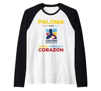 Centro Democrático Paloma 2026 Orden Firmeza y Corazón Manche Raglan
