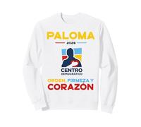 Centro Democrático Paloma 2026 Orden Firmeza y Corazón Sweatshirt