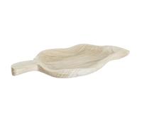 CENTRO MESA PAULOWNIA 56X28X5 HOJA NATURAL