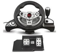 NanoRS Volant et pédales RS700, filaire, 8-en-1, vibrations — PC/PS4/PS3/Xbox One/Switch/Android