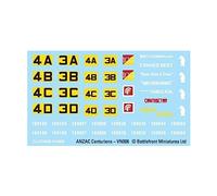 Centurion Decal Sheet - Wargaming- Flames Of War