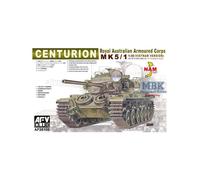 Centurion Mk.5/1 Royal Australian Armoured Corps Vietnam version. With workable suspension with metal springs rubber rims clear