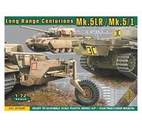 Maquette Ace Centurion Mk.5lr/mk.5/1 W/external Fuel Tanks- 1:72e -
