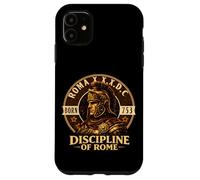 Centurion Romain avec Casque Illustration Art Rome Antique Coque pour iPhone 11