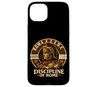 Centurion Romain avec Casque Illustration Art Rome Antique Coque pour iPhone 15 Plus