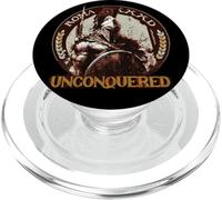 Centurion Romain avec Casque Militaire Rome Art Grunge PopSockets PopGrip pour MagSafe