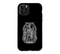Centurion Roman Aigle Bouclier Ancien Guerrier Art Ligne Art Coque pour iPhone 11 Pro