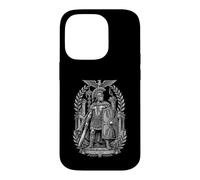 Centurion Roman Aigle Bouclier Ancien Guerrier Art Ligne Art Coque pour iPhone 14 Pro