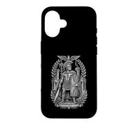 Centurion Roman Aigle Bouclier Ancien Guerrier Art Ligne Art Coque pour iPhone 16