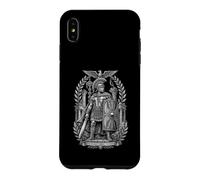 Centurion Roman Aigle Bouclier Ancien Guerrier Art Ligne Art Coque pour iPhone XS Max