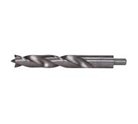 Century Drill & Tool Embouts à bois fractionnaires HSS Brad Point de 2,5 cm, tige réduite de 1,27 cm