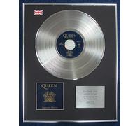 Century Music Awards - Queen - Édition limitée CD Platinum LP Disc - Greatest Hits 11