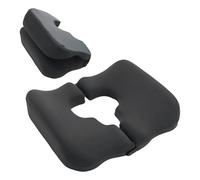 CenviaLuxy Coussins de pression pour le bas - Coussins de coccyx pour soulager la douleur du coccyx - Coussin de soulagement de la pression en mousse à mémoire de forme - Coussin de siège profilé pour