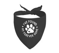 CENWA 1 bandana pour chien avec inscription « I've Found My Forever Home »