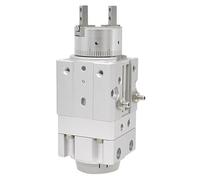 CENWQNZP Actionneurs rotatifs à Pince pneumatique, vérin pneumatique Angulaire, série MRHQ, 1 pièce, MRHQ10, MRHQ16, MRHQ20, MRHQ25(MRHQ16D-180S-N)