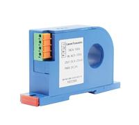 CENWQNZP Convertisseur de pression AC DC 5 A 10 A 20 A 30 A 50 A Convertisseur de courant DC24 V 4-20 mA Émetteur de courant à effet Hall JXK-10 Taille du trou 22 mm Tension DC12 V (Rs485, DC0-100 A)