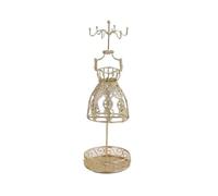 Cenz-888 Porte-Bijoux Support à Bijoux en Fil Creux Dentelle Forme de Robe
